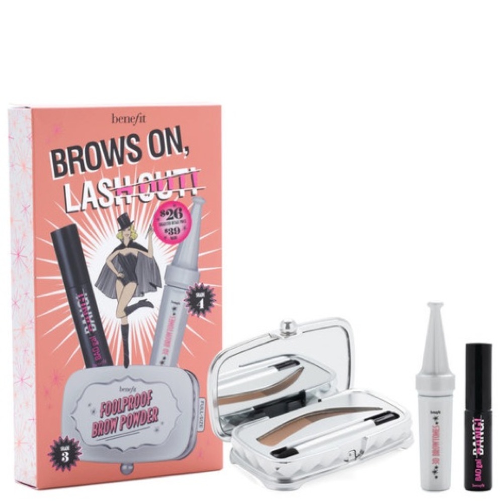 Benefit Brows on, Lash out set